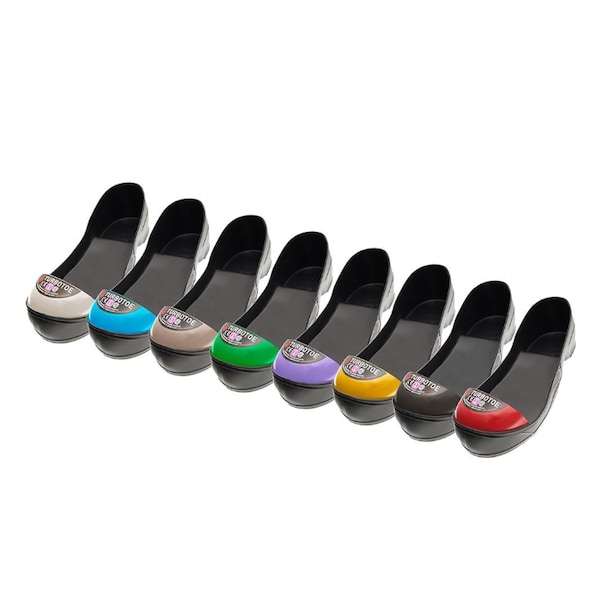 Impacto Turbotoe Molded Pvc Safety Toe Caps W/Steel Toe, Xx-Lg 13-14, PR